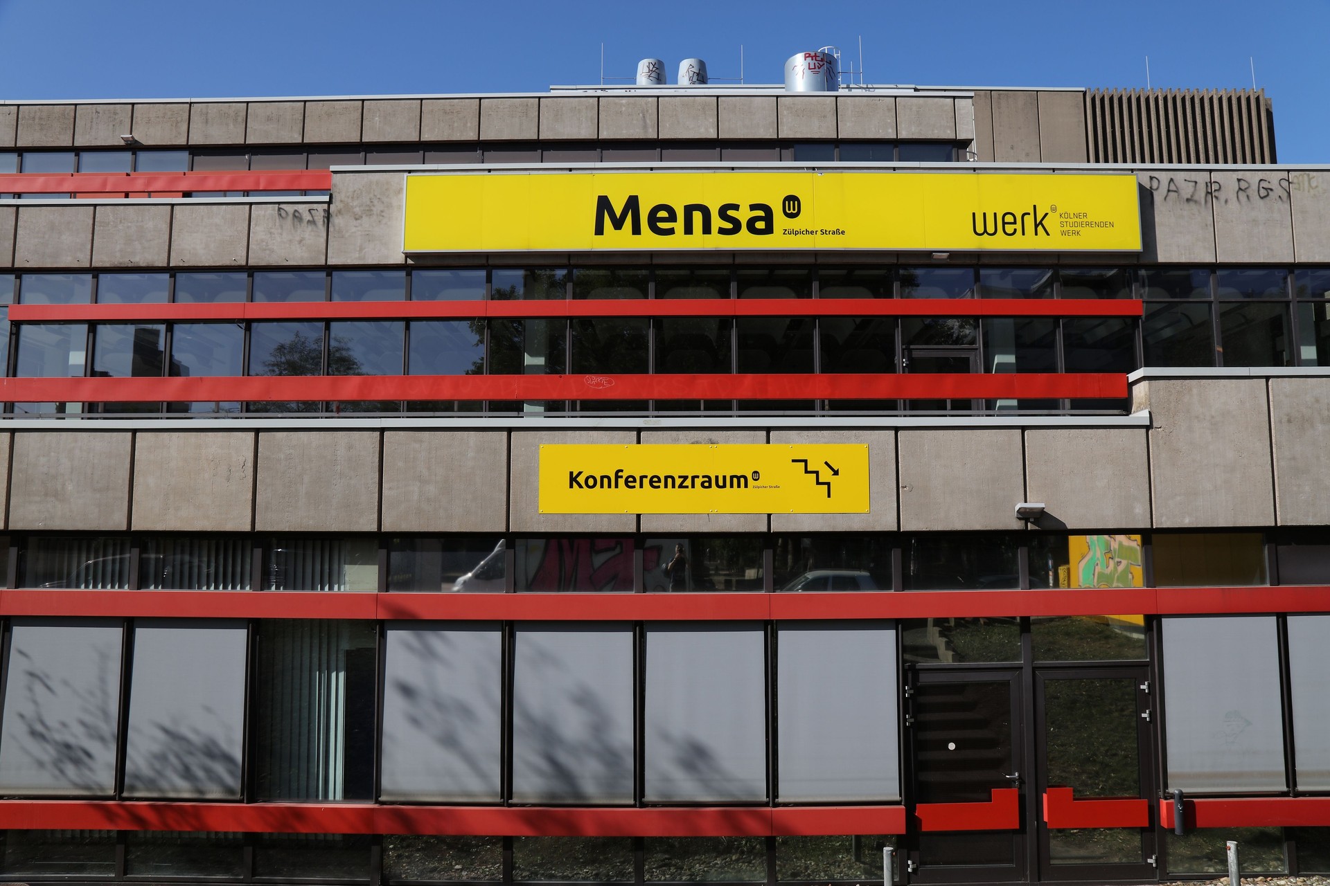 University canteen in Germany